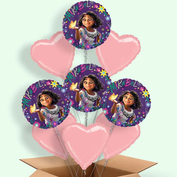 Encanto Helium Balloons in a Box - 9 Balloon | Small Indoor Plants