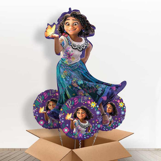 Giant Mirabel Encanto Birthday Balloon in a Box - With 3 Themed Balloons | Small Indoor Plants