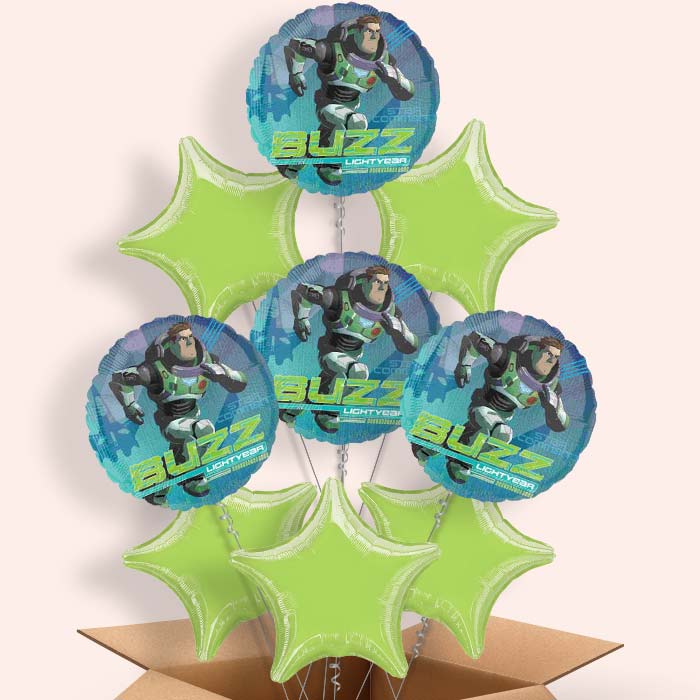 Buzz Lightyear Balloon in a Box - 9 Balloon | Small Indoor Plants