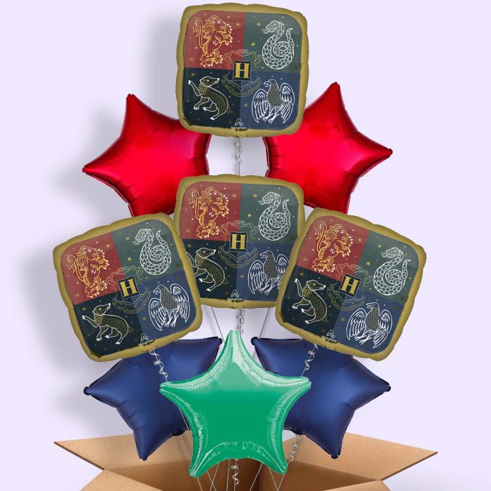 Harry Potter Hogwarts Crest Balloon in a Box - 9 Balloon | Small Indoor Plants