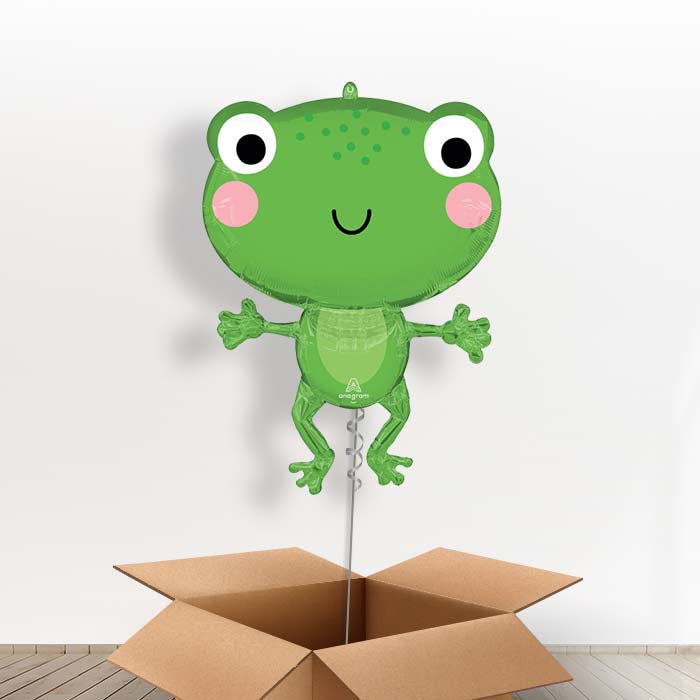 Giant Frog Helium Balloon in a Box