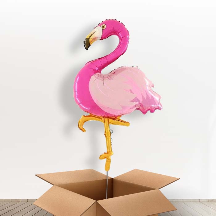 Giant Flamingo Balloon in a Box