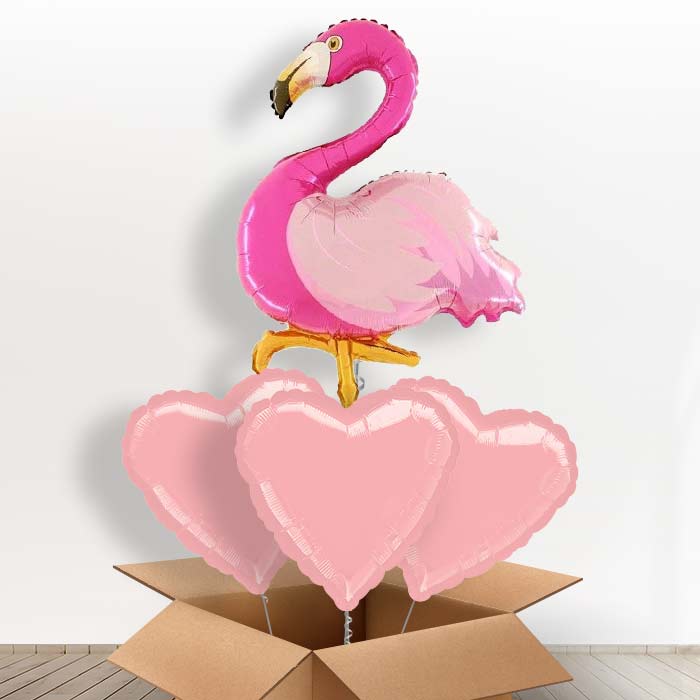Giant Flamingo Balloon in a Box