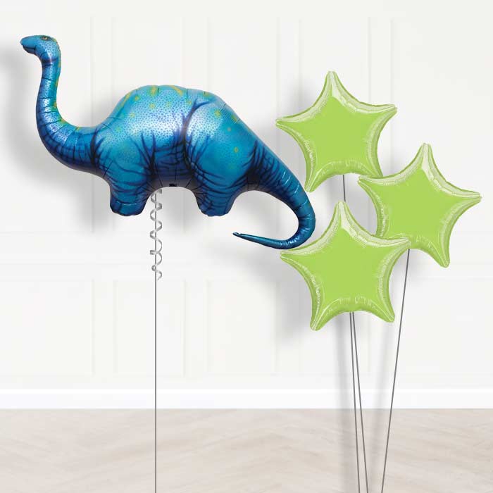 Apatosaurus Dinosaur Helium Balloons in a Box