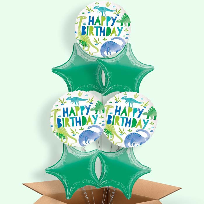 Helium Dinosaur Balloon in a Box - 7 Balloon | Small Indoor Plants
