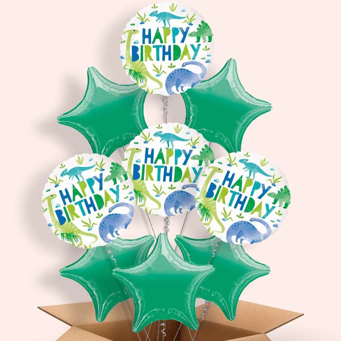 Helium Dinosaur Balloon in a Box - 9 Balloon | Small Indoor Plants