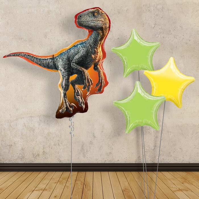 Jurassic World Balloon Bouquet in a Box - Plain Bouquet | Small Indoor Plants