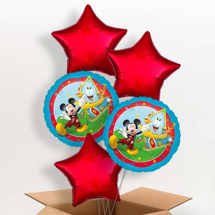 Mickey Mouse Rock the House Foil Balloon in a Box - 5 Balloon | Small Indoor Plants
