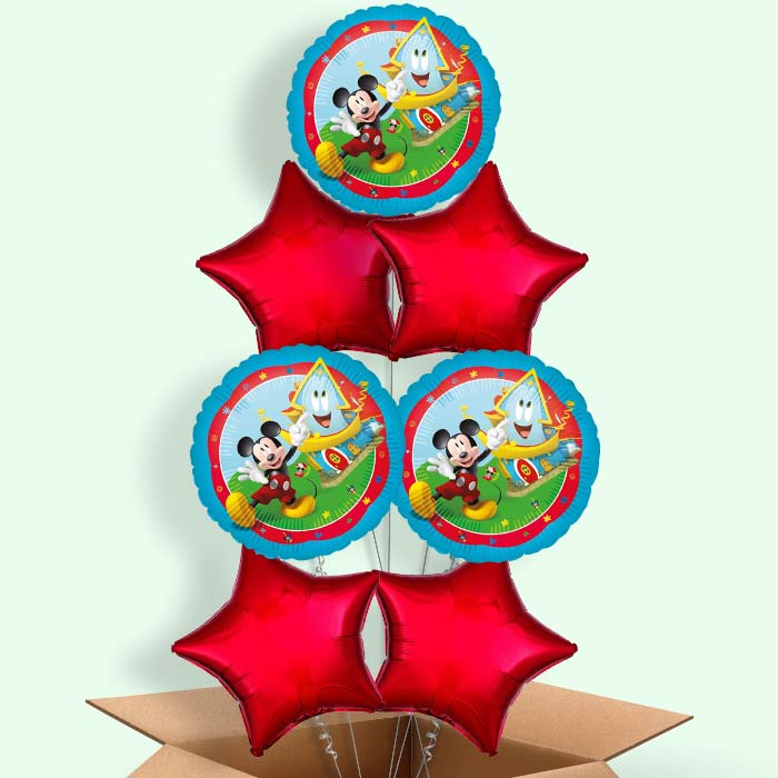 Mickey Mouse Rock the House Foil Balloon in a Box - 7 Balloon | Small Indoor Plants