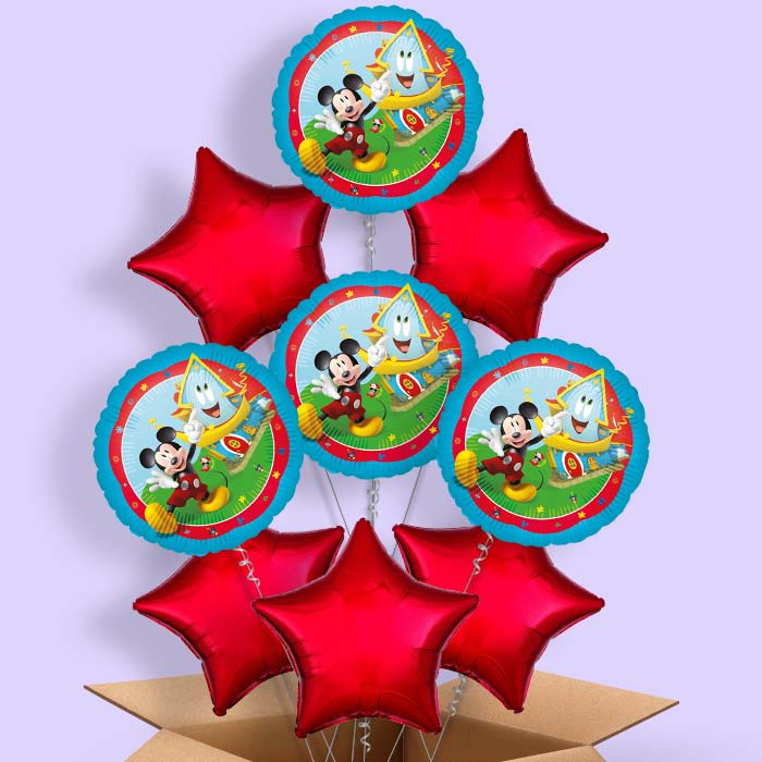 Mickey Mouse Rock the House Foil Balloon in a Box - 9 Balloon | Small Indoor Plants
