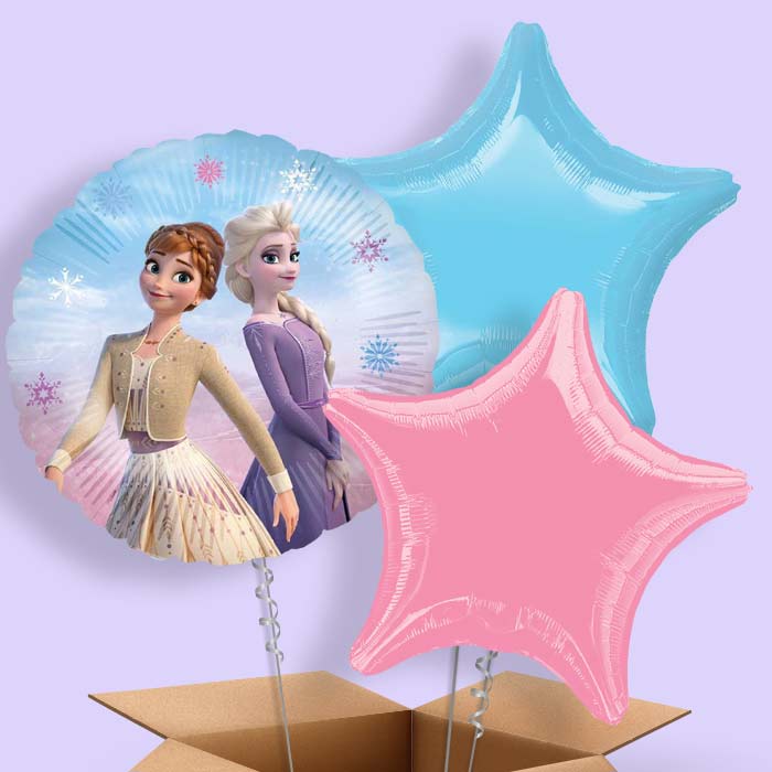 Frozen 2 Foil Balloon in a Box - 3 Balloon | Small Indoor Plants