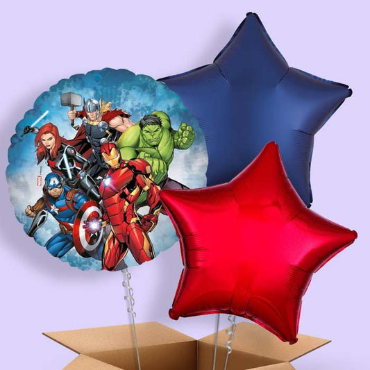 Avenger Infinity Stones Foil Balloon in a Box - 3 Balloon | Small Indoor Plants