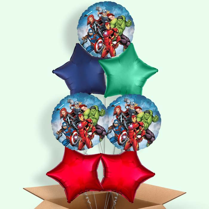 Avenger Infinity Stones Foil Balloon in a Box - 7 Balloon | Small Indoor Plants