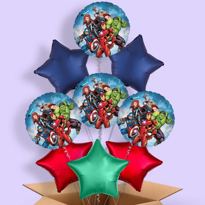 Avenger Infinity Stones Foil Balloon in a Box - 9 Balloon | Small Indoor Plants