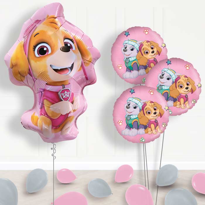 Giant Skye Shaped Balloon Bouquet Delivery - Themed Bouquet and Latex | Small Indoor Plants
