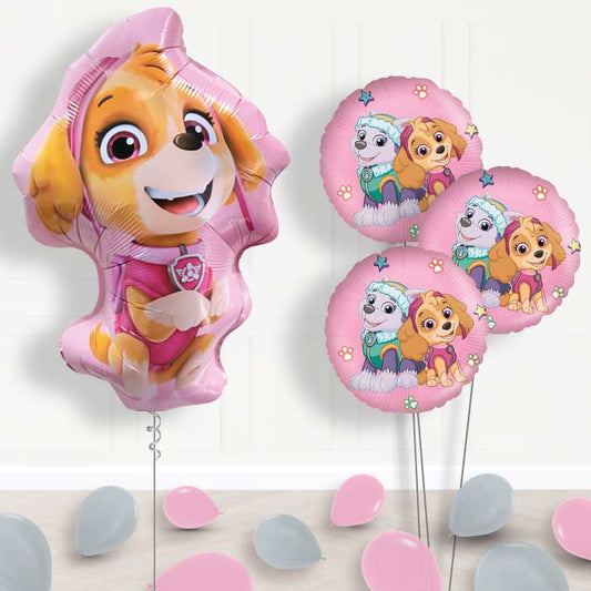 Giant Skye Shaped Balloon Bouquet Delivery - Themed Bouquet and Latex | Small Indoor Plants