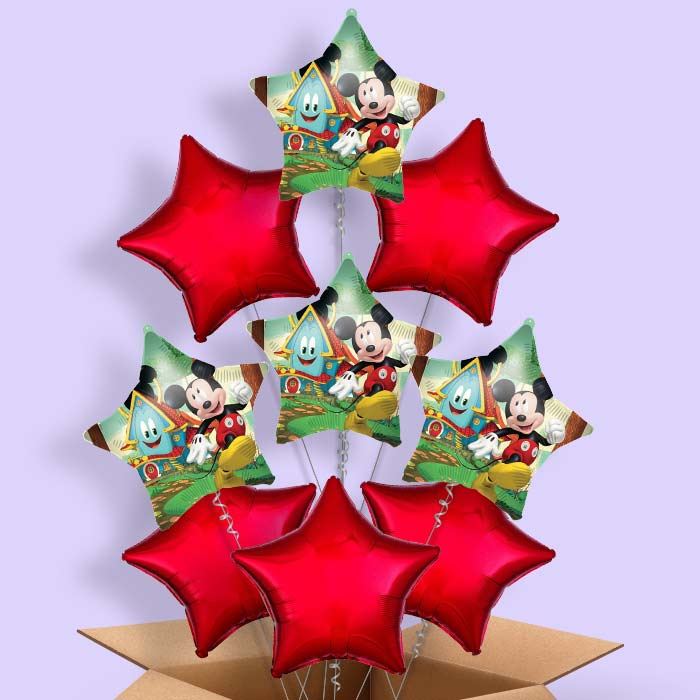 Mickey Mouse Rock the House Star Foil Balloon in a Box - 9 Balloon | Small Indoor Plants