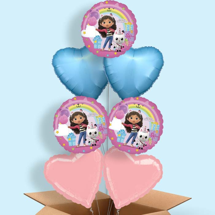 Gabby’s Dollhouse Foil Balloon in a Box - 7 Balloon | Small Indoor Plants