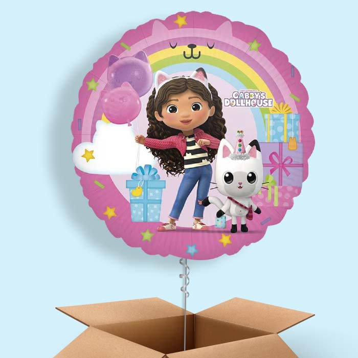 Gabby’s Dollhouse Foil Balloon in a Box - 1 Balloon | Small Indoor Plants