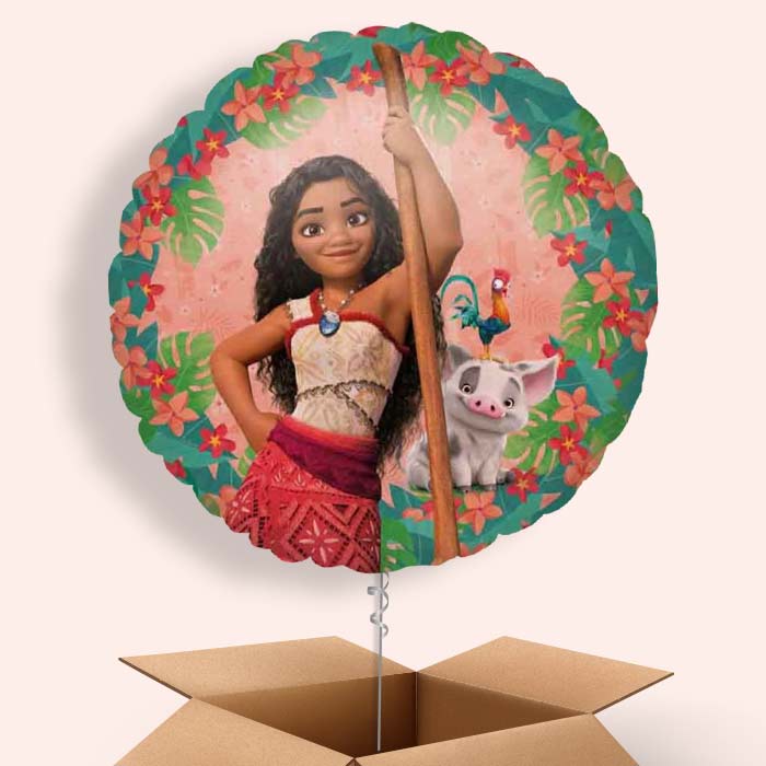 Moana Balloon in a Box - 1 Balloon | Small Indoor Plants