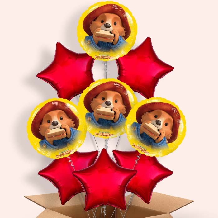 Paddington Bear Balloon in a Box - 9 Balloon | Small Indoor Plants