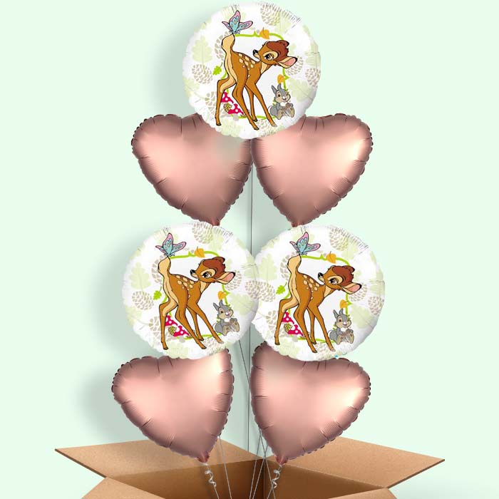 Bambi Balloon in a Box - 7 Balloon | Small Indoor Plants