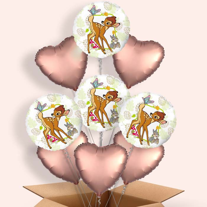 Bambi Balloon in a Box - 9 Balloon | Small Indoor Plants