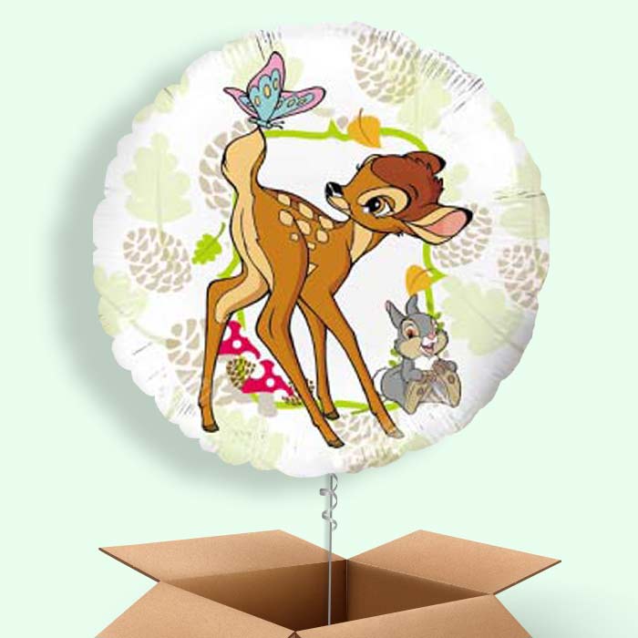 Bambi Balloon in a Box - 1 Balloon | Small Indoor Plants