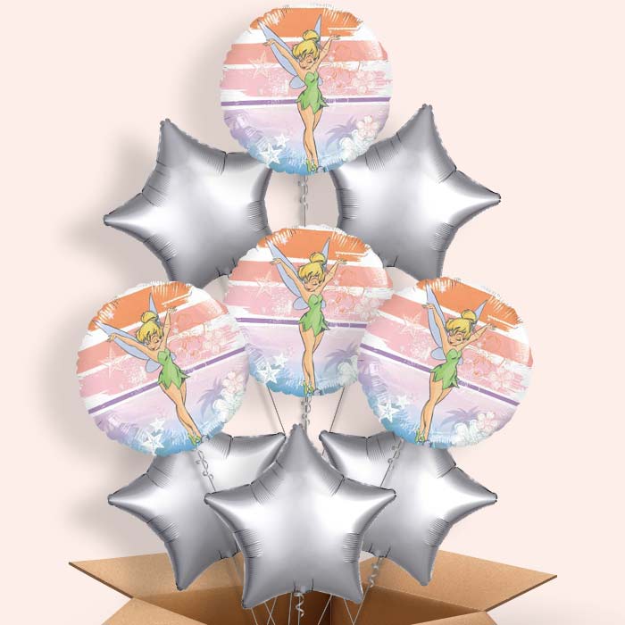 Tinkerbell Balloons in a Box - 9 Balloon | Small Indoor Plants