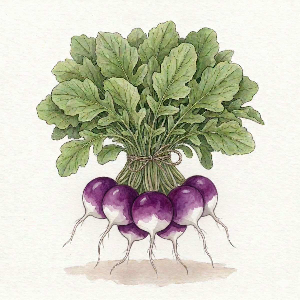 Royal Purple Radish Seeds - Diana Variety (250 Count) for Thriving Gardens