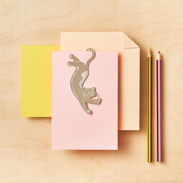 Metal Cat Bookmark