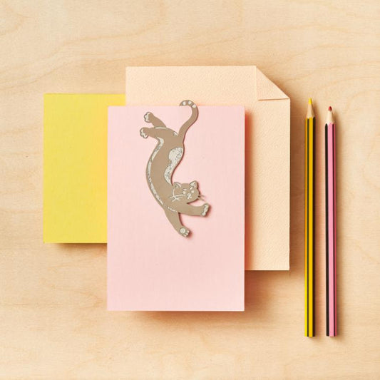 Metal Cat Bookmark