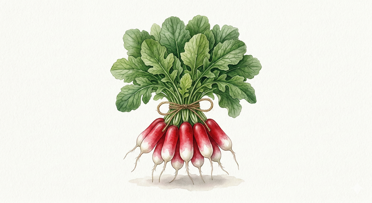 French Breakfast Radish Seeds - Elevate Your Garden with Fast-Growing Heirlooms
