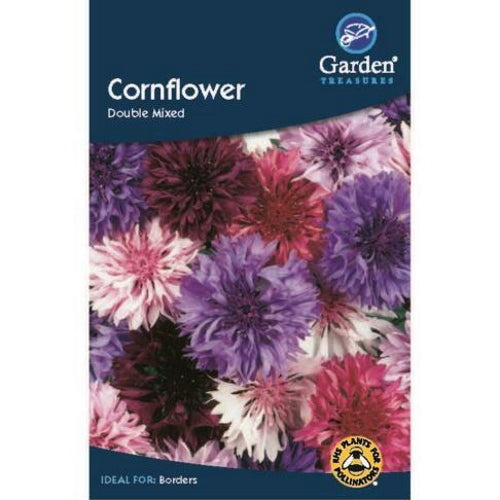 Cornflower Seeds: Double Mixed