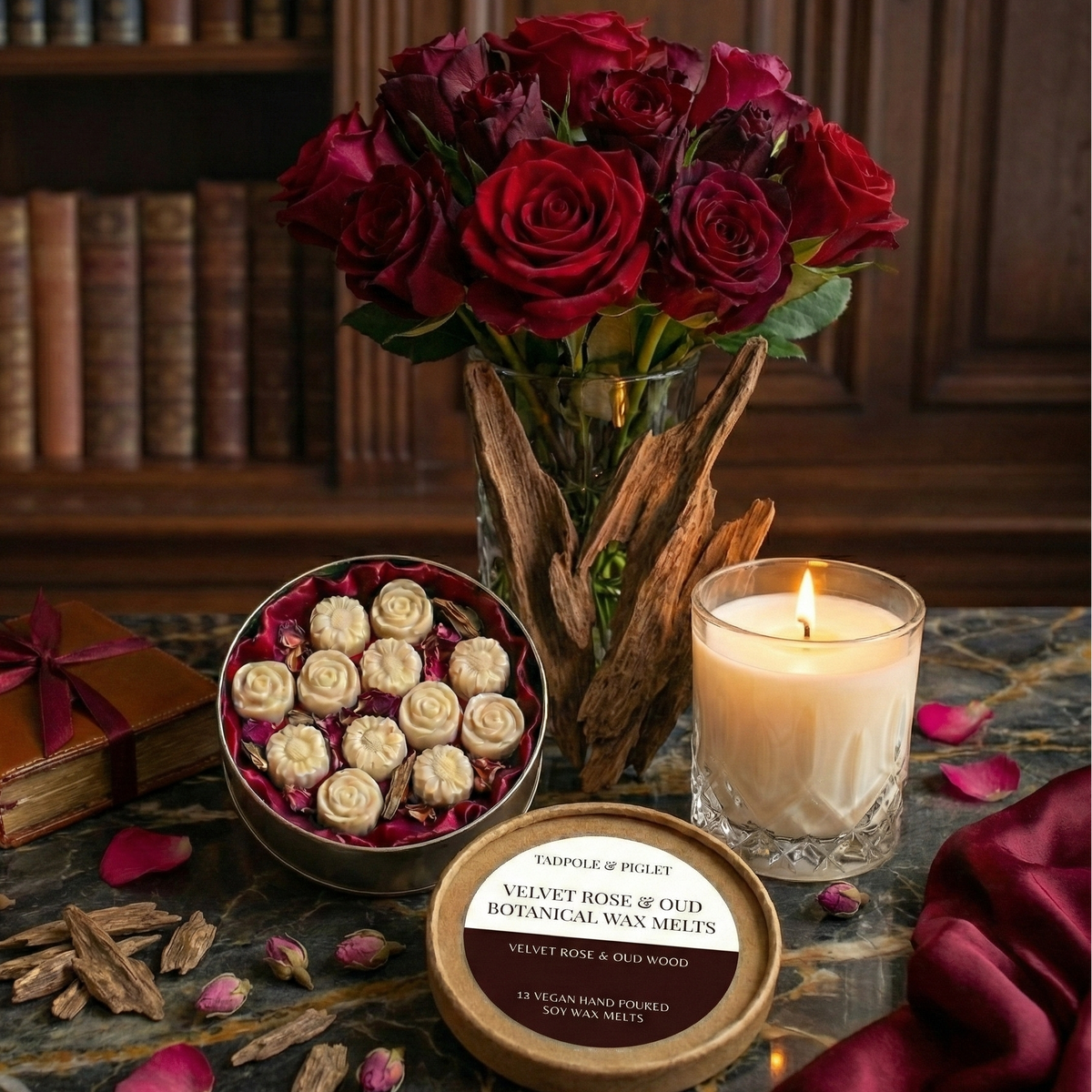 Velvet Rose & Oud Botanical Wax Melts