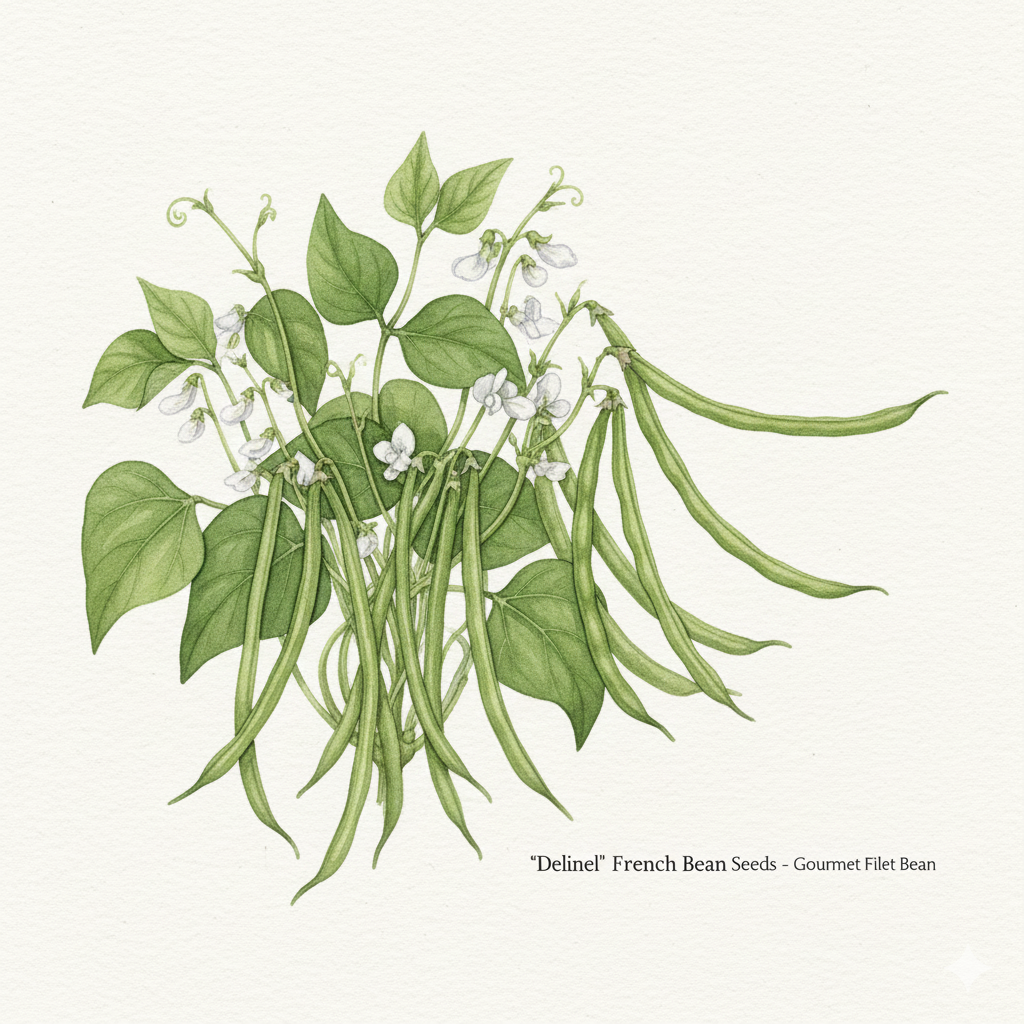 Dwarf French Bean Seeds Delinel – Elevate Your Garden and Culinary Delights