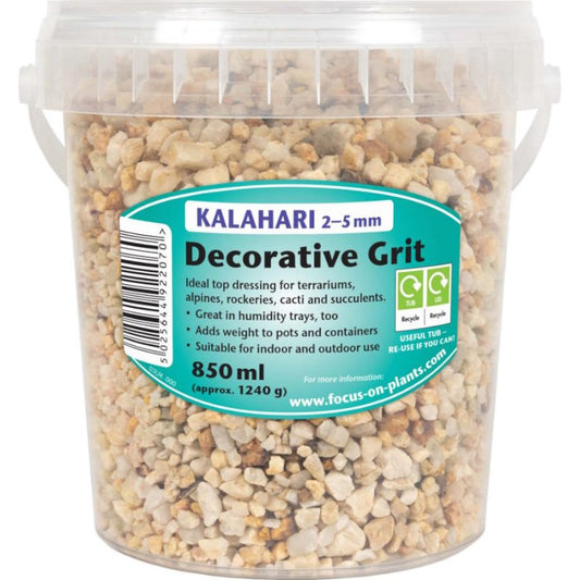 Kalahari Decorative Stones for House Plants 2-5 mm 850 ml