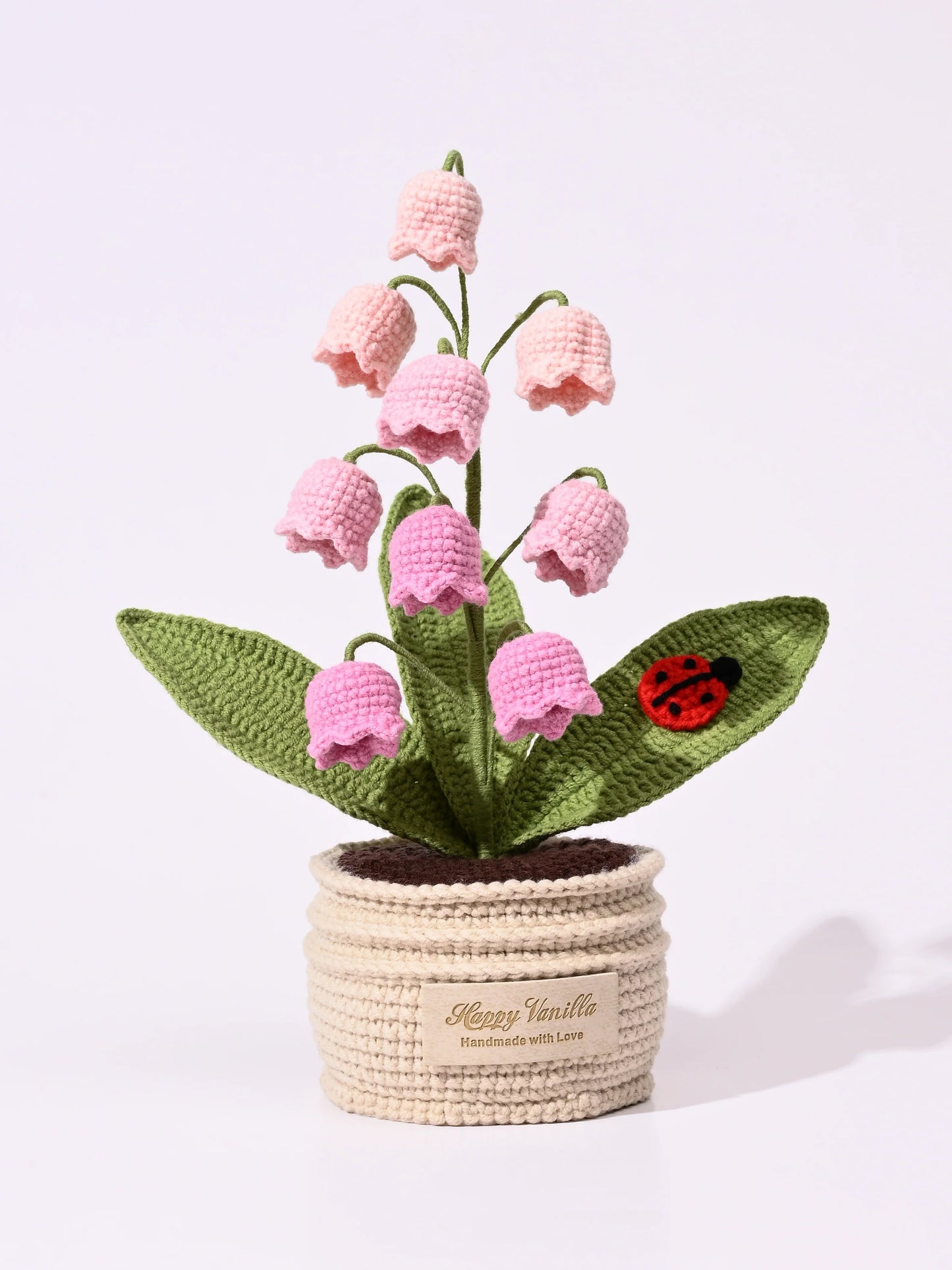 Lily of the Valley Crochet Table Charm Flower Gift