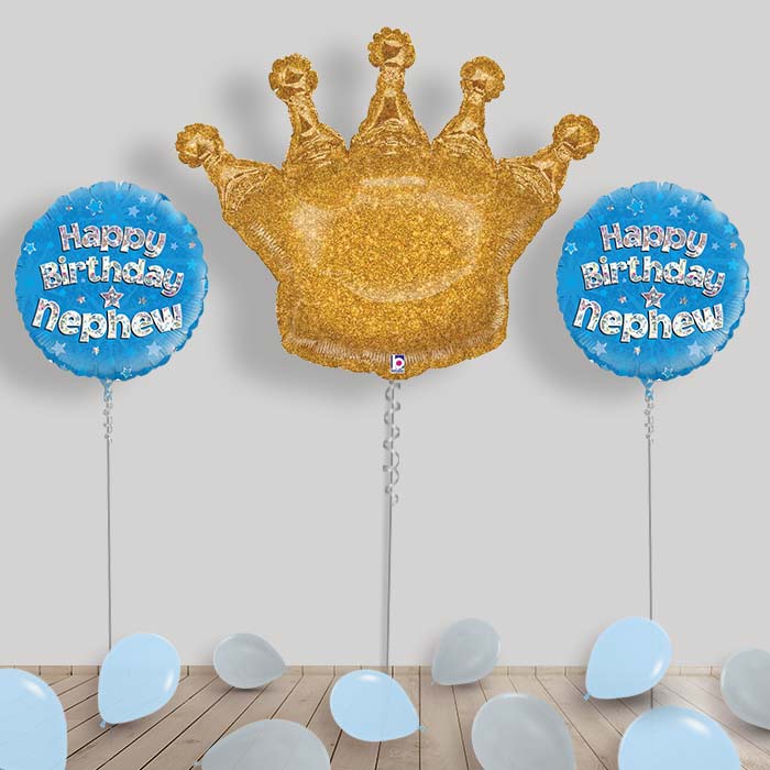 Happy Birthday Nephew Balloon Package