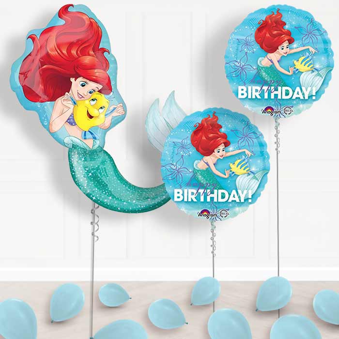 Ariel Balloons Display in a Box Gift - Package | Small Indoor Plants