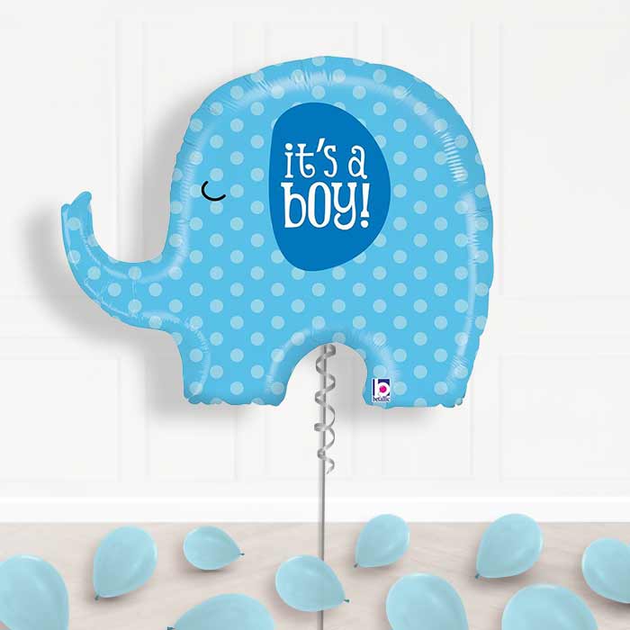 It's a Boy Baby Shower Balloon Display