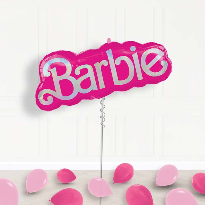 Barbie Supershape Balloon Package Delivered