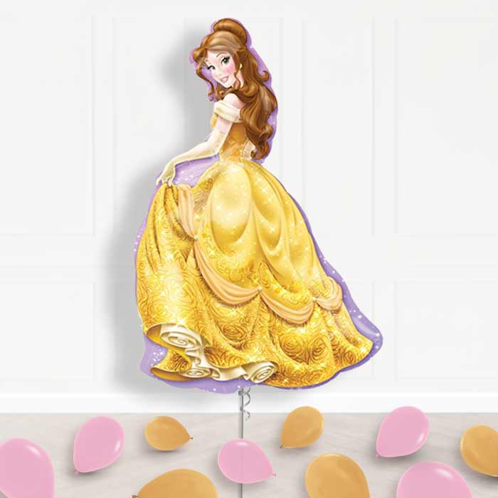 Beauty & the Beast Balloons Package Inflated Helium Balloons Delivered