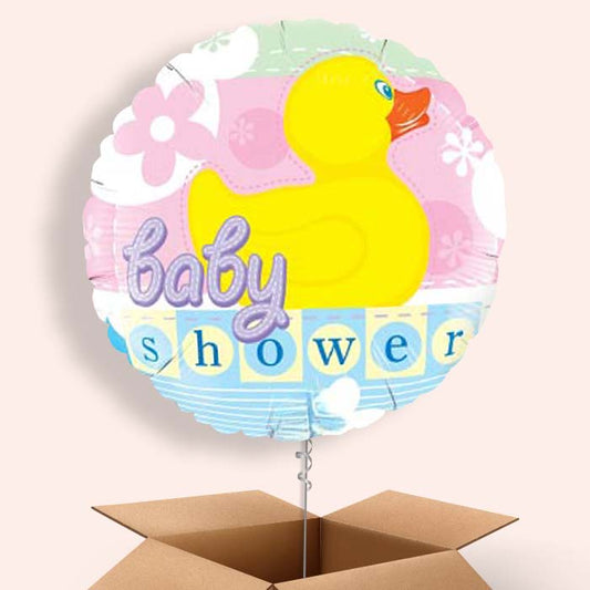 Neutral Baby Shower Balloons in a Box (Duck) - 1 Balloon | Small Indoor Plants