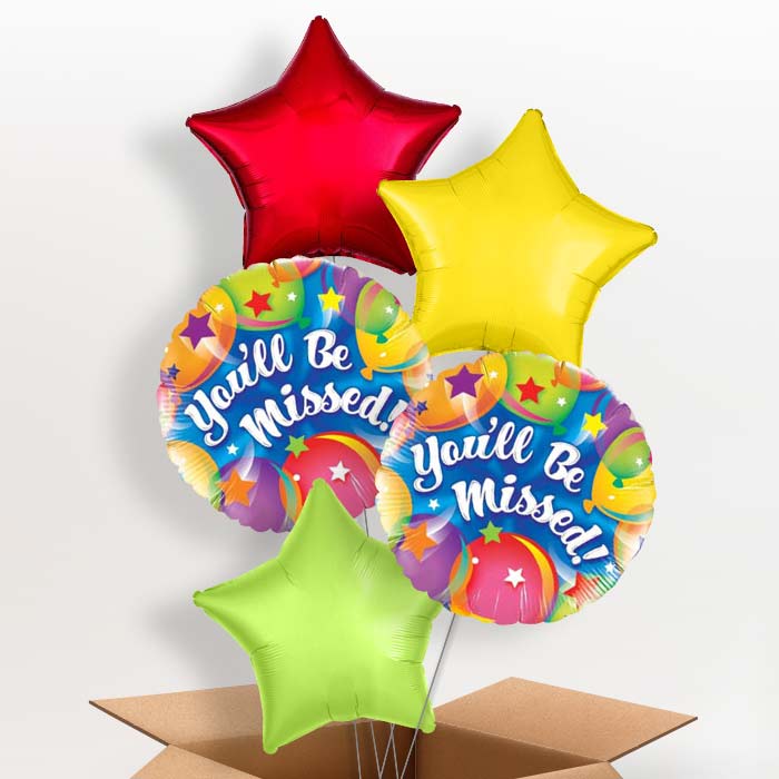 You'll be Missed Balloon in a Box