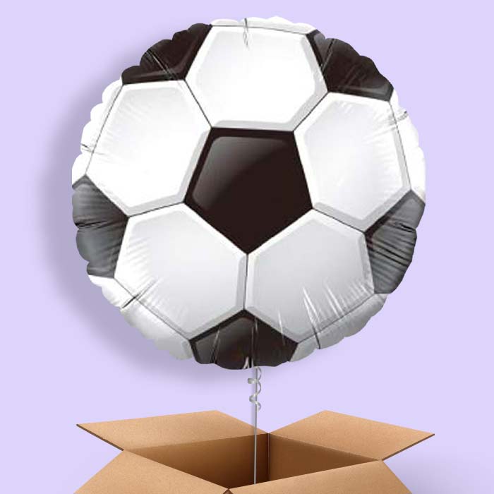 Football Foil Balloons in a Box - 1 Balloon | Small Indoor Plants