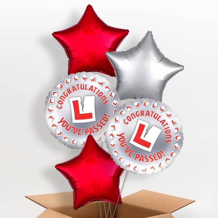 Passed Driving Test Balloon in a Box