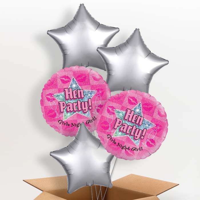 Hen Party Balloons in a Box (Night Out)