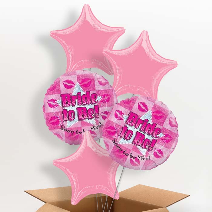 Bride to Be Balloons in a Box (Mrs)