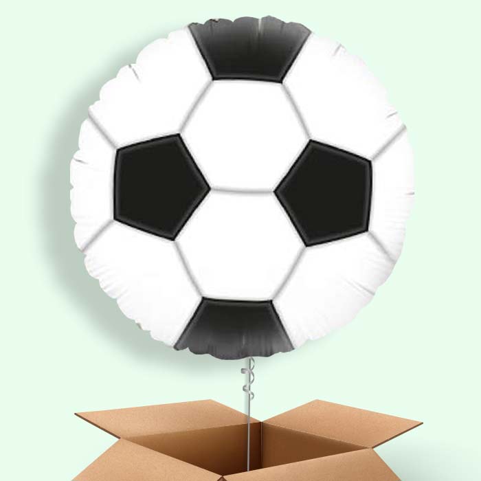 Football Helium Balloons in a Box - 1 Balloon | Small Indoor Plants